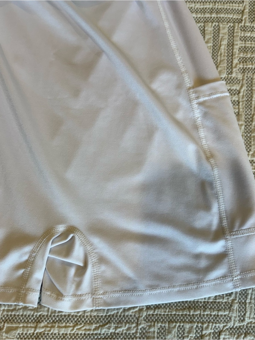 Love Active White Tennis Dress Youth L (14-16) | Built-In Shorts & Bra - Golf - Picture 5 of 9